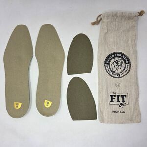 BARED FOOTWEAR SIZE 45 / US 12.5 13 WOMENS INSOLES THE FIT KIT FOOTBED PADDING